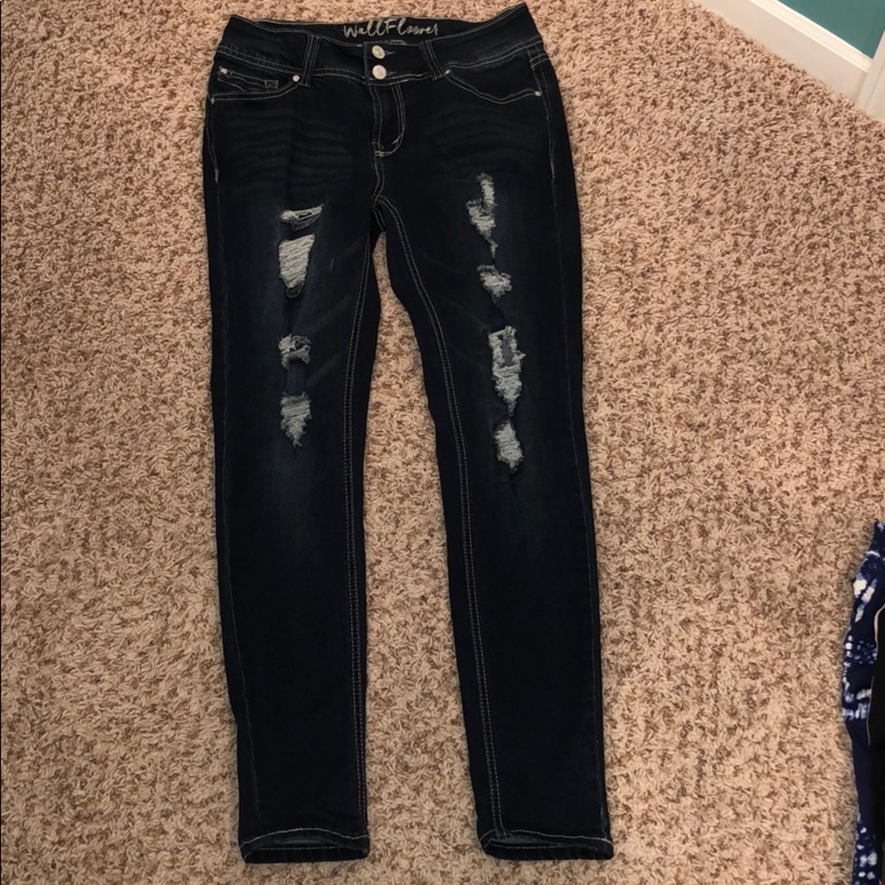 Juniors Size 7 Wallflower Jeans